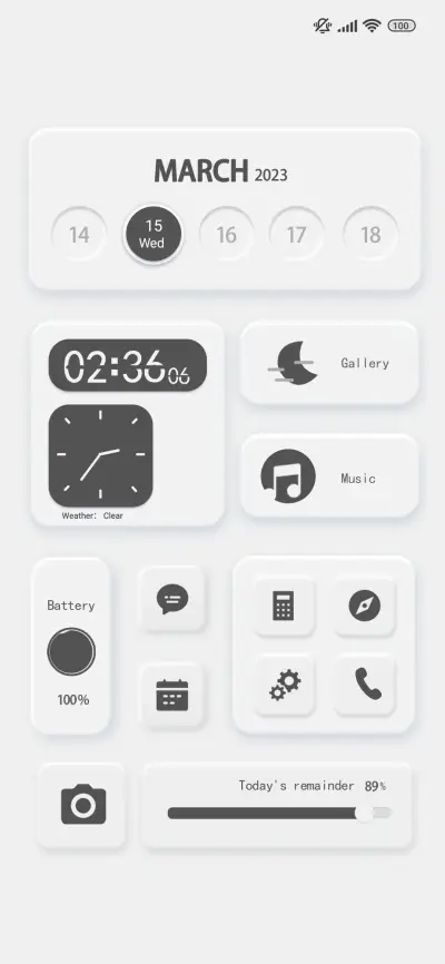 plain and white - Screenshot 1