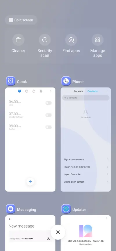 Light Simple Blue - Screenshot 4
