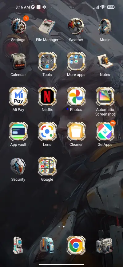 Mecha-world - Screenshot 3