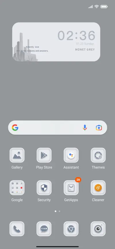 Monet Grey - Screenshot 2