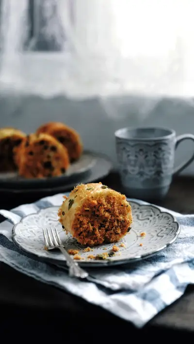 Crispy and delicious meat floss scallops - Screenshot 1