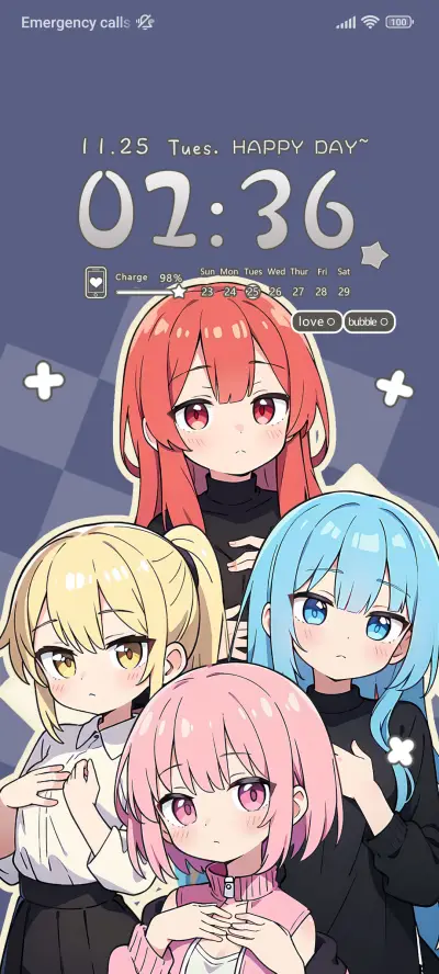 Rainbow Cute Girl - Screenshot 1