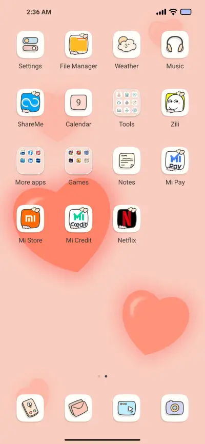 Envelope UI - Screenshot 3