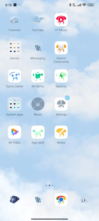 Blue Aesthetic 1 - Screenshot 2