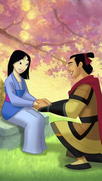 What does mulan rely on to hide her daughters body