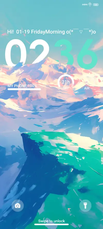 Colorful nature THEME for Xiaomi MIUI HyperOS