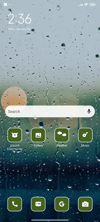 rain drops - Screenshot 2