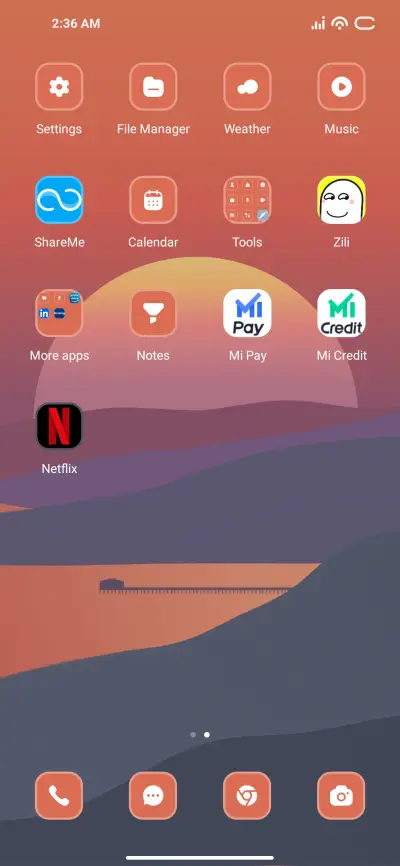 Minimal Sunset - Screenshot 3