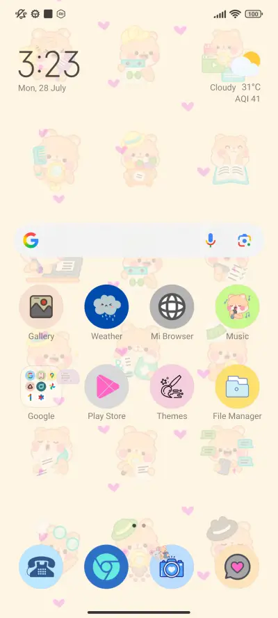 Cute Teddy Bear - Screenshot 2