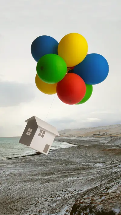 Flying house on qinghai lake - Screenshot 1