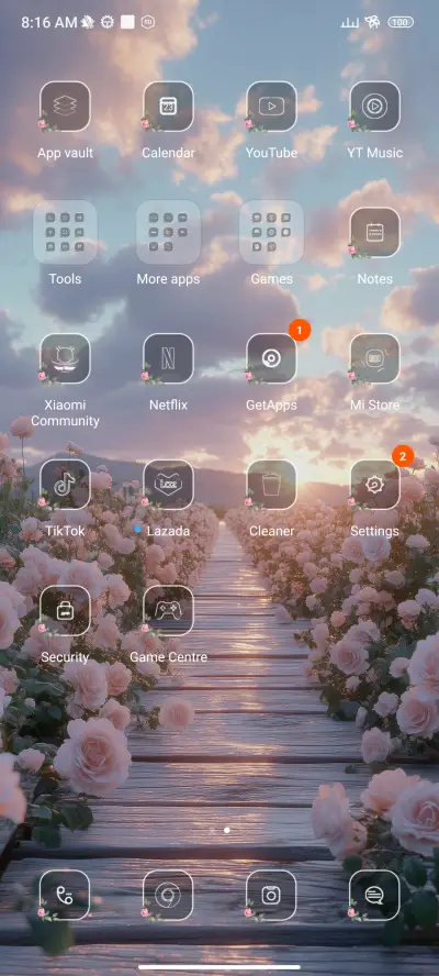 Pink flower sea - Screenshot 3