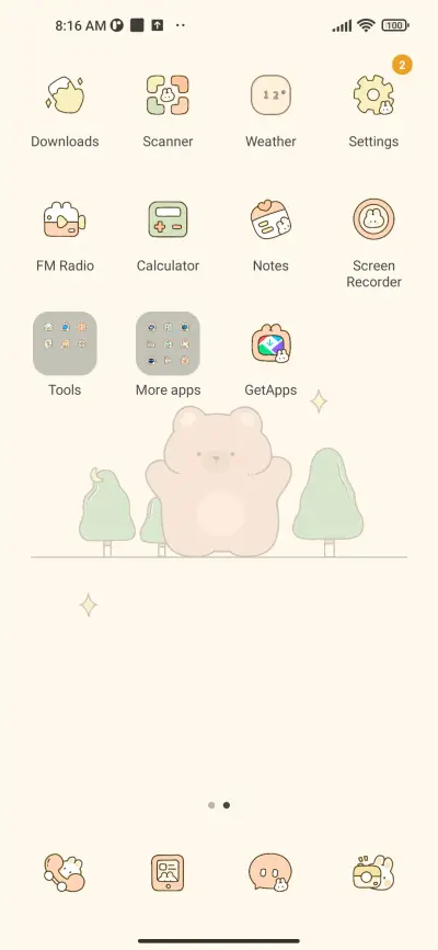 Bear rabbit diary - Screenshot 3