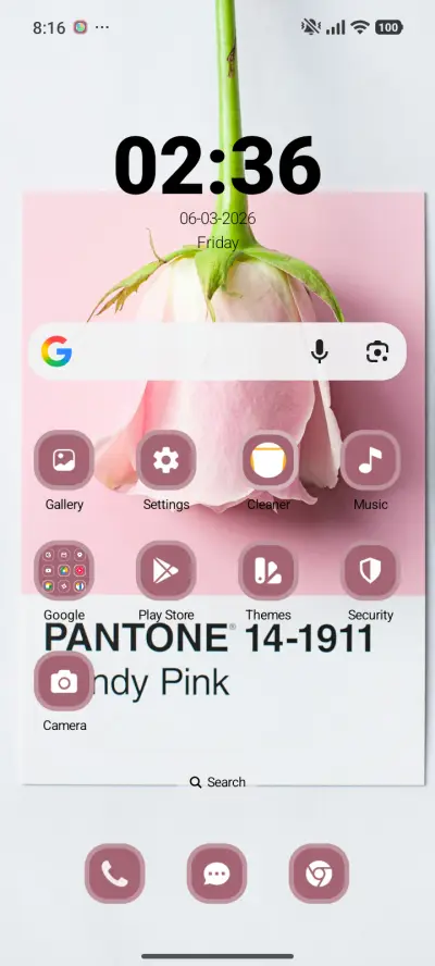 Pantone Pink - Screenshot 2