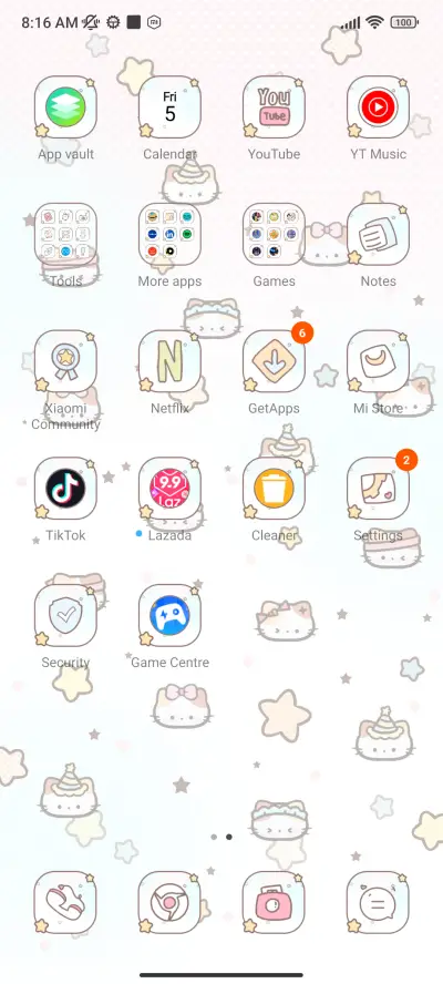 Fluffy Kitty Clock - Screenshot 4