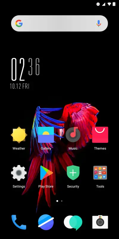 Oxygen OS - Screenshot 2