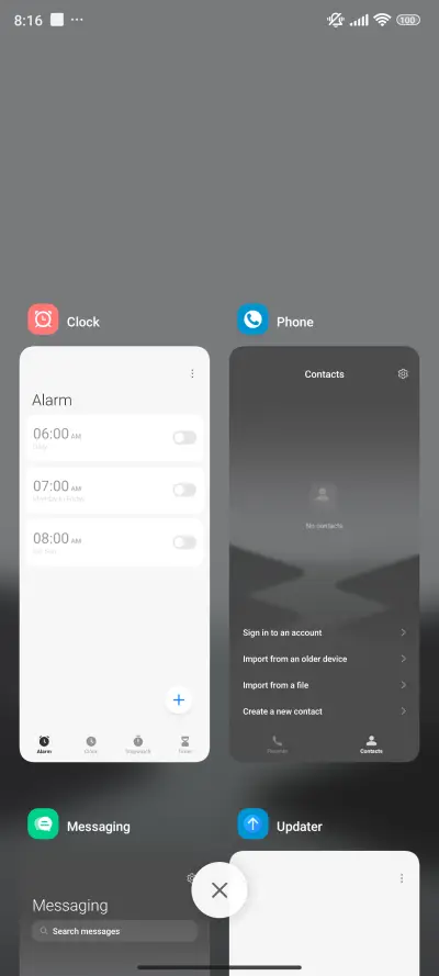 Frost Minimal View - Screenshot 4