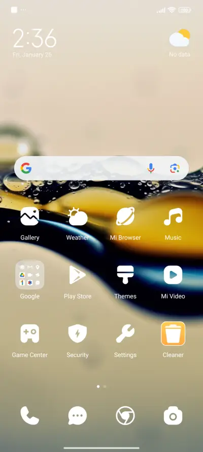 Blackyellow fluid - Screenshot 2