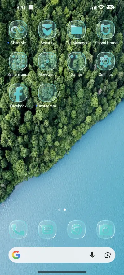 VK BLUE OS - Screenshot 3