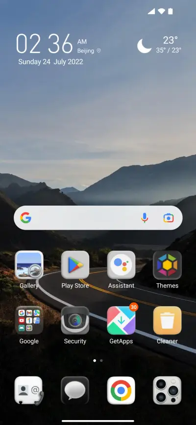 Big Sur Dark 3D - Screenshot 2