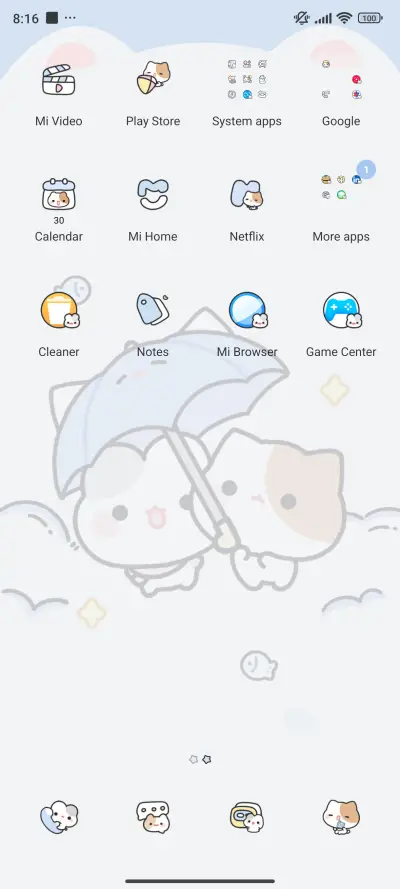 Cute Simpl Blue - Screenshot 3