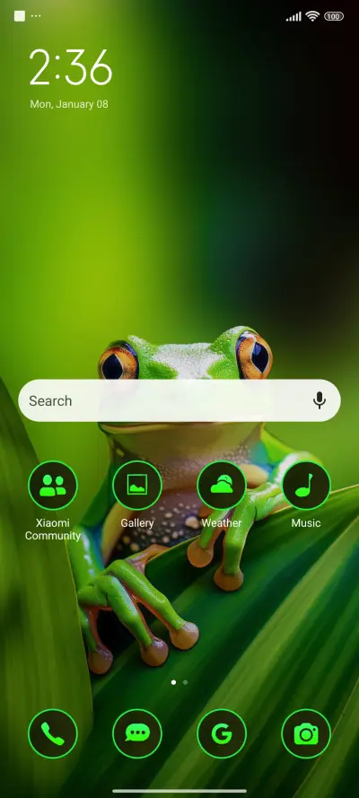 green frog - Screenshot 2