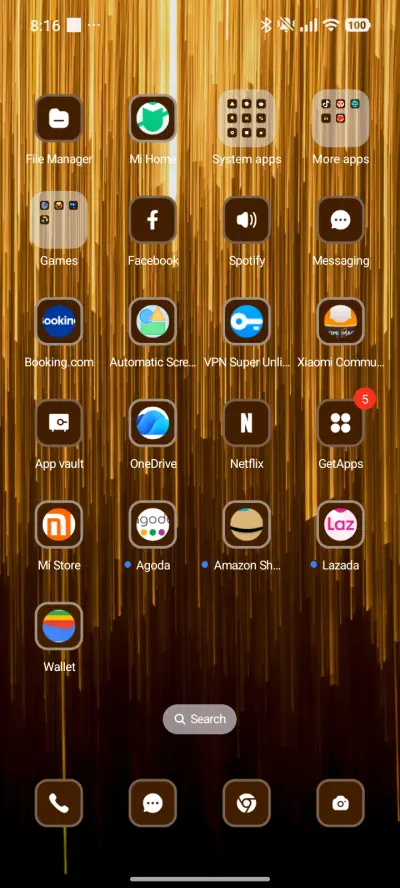 Yellow lines - Screenshot 3