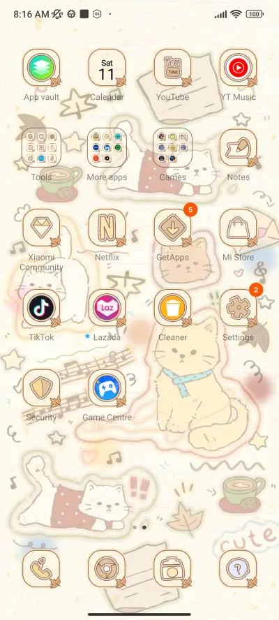 Autumn Doodle Meow - Screenshot 4