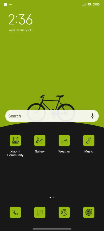 bicycle silhoutte - Screenshot 3