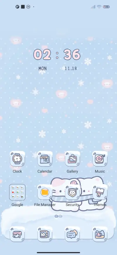 Winter day kitten - Screenshot 3