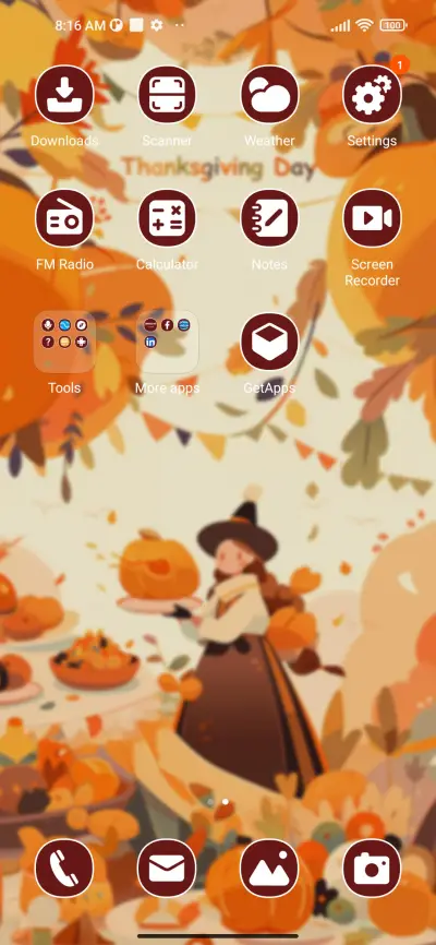 Thanksgiving girl - Screenshot 3