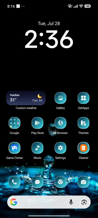 Blue Water - Screenshot 2