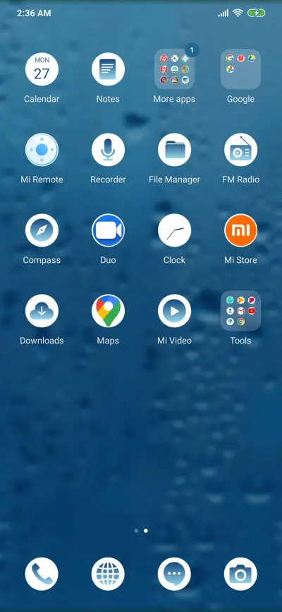 Rainy Drops - Blue_3MDS - Screenshot 3