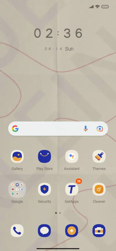 Klein blue - Screenshot 2