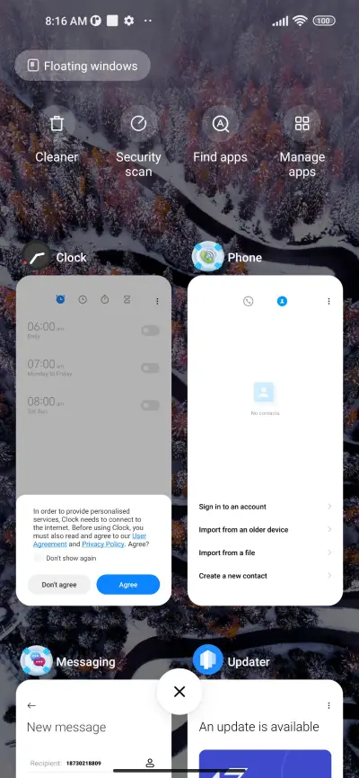Mountain theme - Screenshot 4