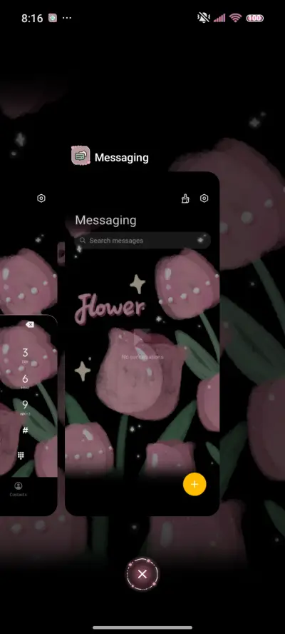 Pink Black Flower - Screenshot 4