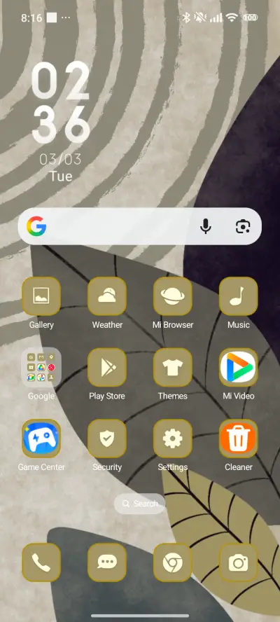 abstract leaves - Screenshot 2