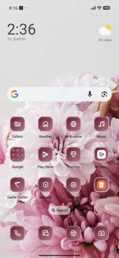 Pink Flowers - Screenshot 2