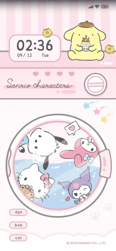 Sanrio Wash away