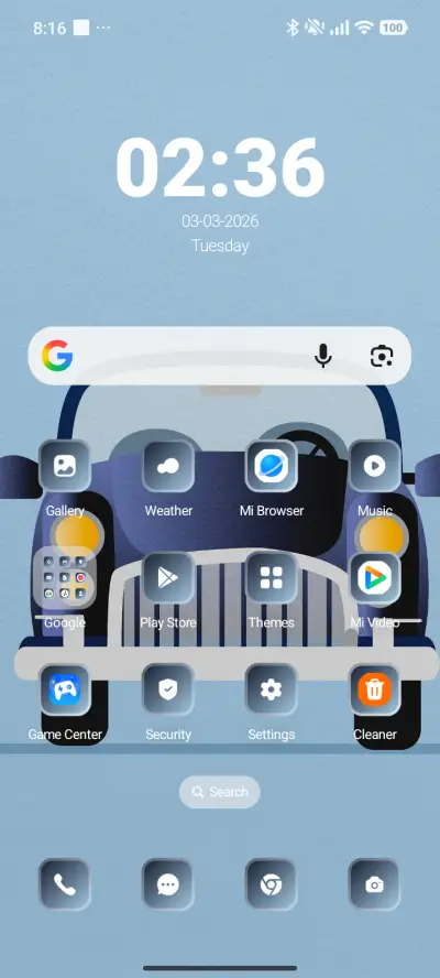 Vintage Blue - Screenshot 2