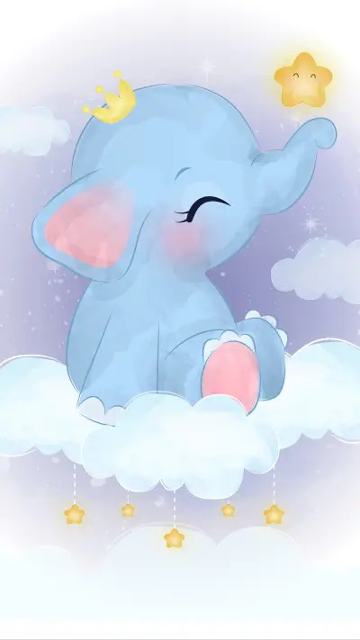 Soft cute elephant-03