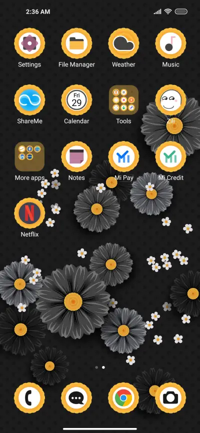 Black Flowers Gift - Screenshot 3