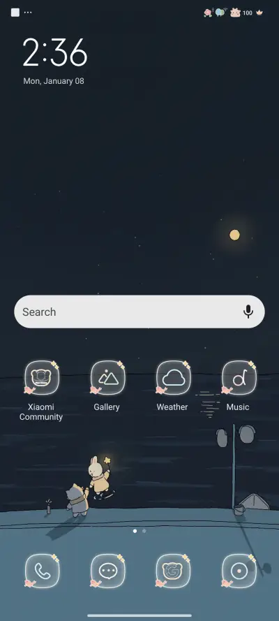 Cute Night - Screenshot 2