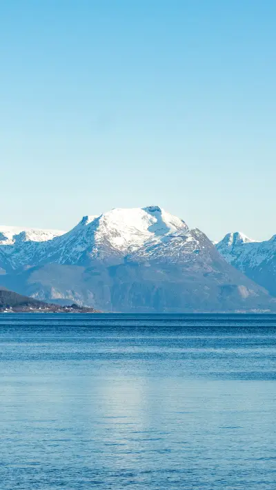 Hardanger fjords, in the foot of Ølve kvindherald , Norway