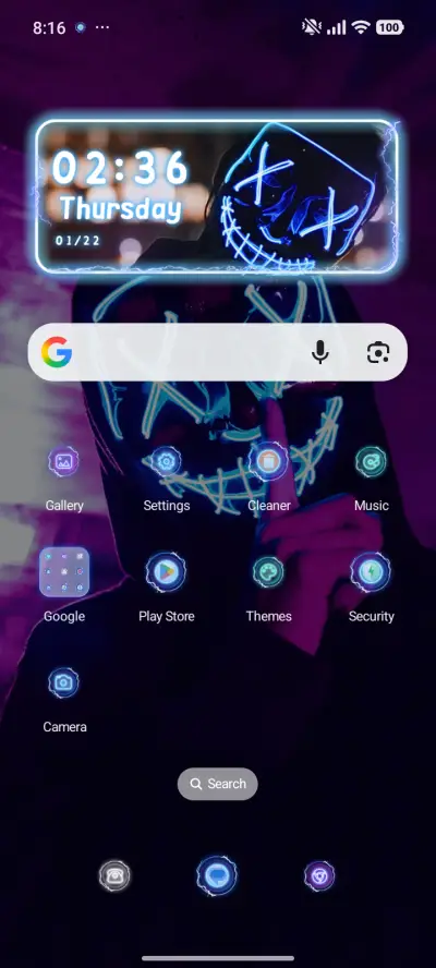 Mysterious Neon - Screenshot 2