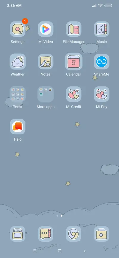 Space Widget - Screenshot 3