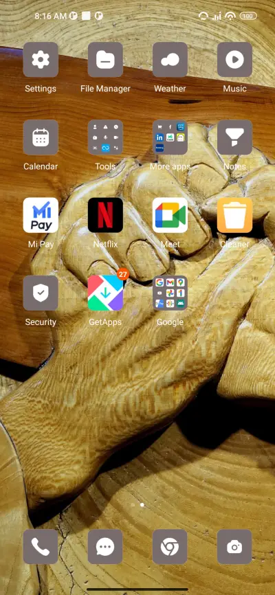 Wooden hand - Screenshot 3