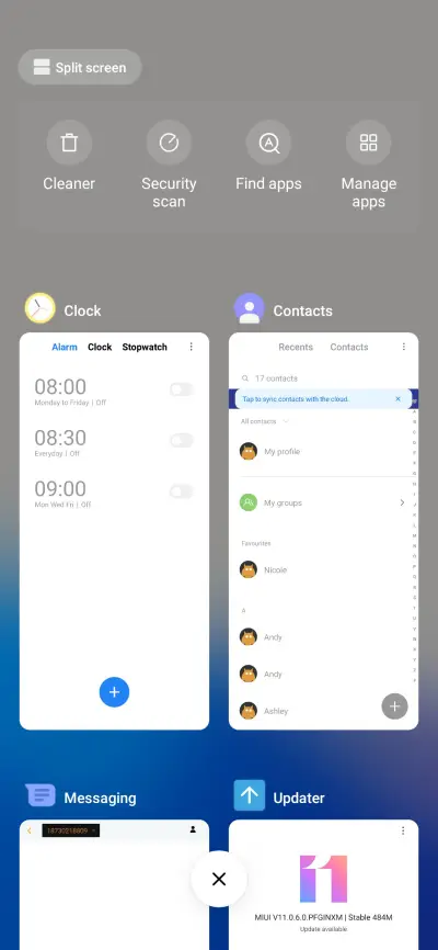 MBlue Liquid - Screenshot 4
