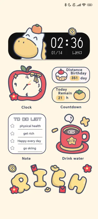 Fortune Horse THEME for Xiaomi MIUI HyperOS