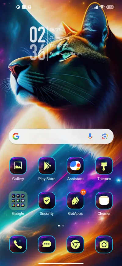 lion painting - Screenshot 2