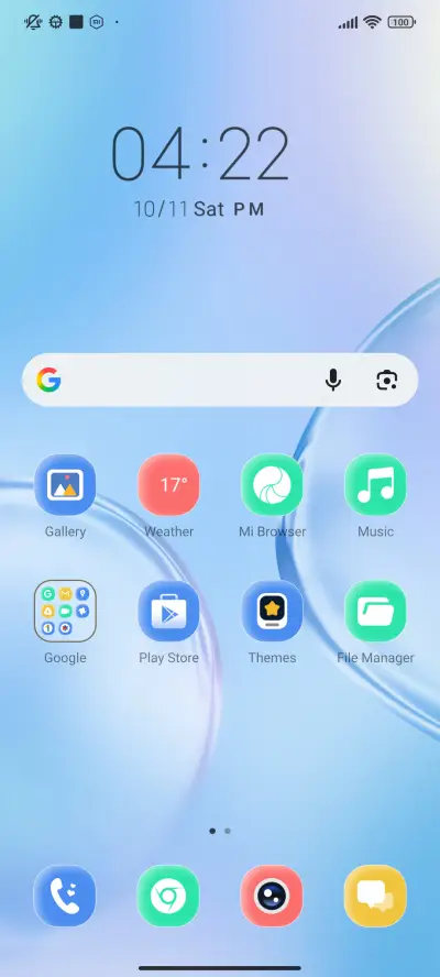 Pale Bubble Blue - Screenshot 2